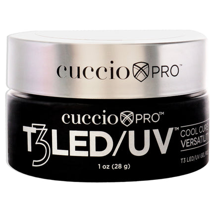 T3 Cool Cure Versatility Gel - Kekes Glitter by Cuccio Pro for Women - 1 oz Nail Gel - Long Lasting and Durable Formula for Stunning Nails