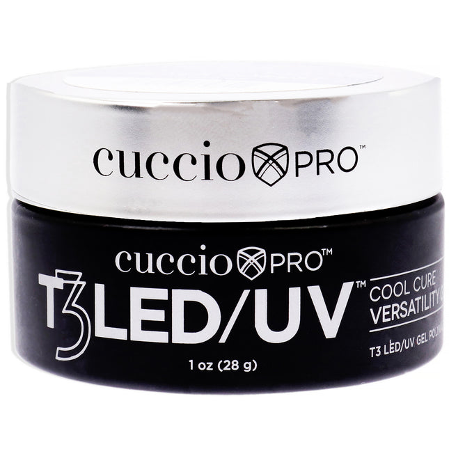 Cuccio Pro T3 Cool Cure Versatility Gel - Black Forest for Women - 1 oz Nail Gel