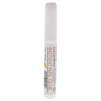 Cuccio Pro Instant Nail Glue for Women - Strong and Fast-Acting 0.07 oz Nail Glue