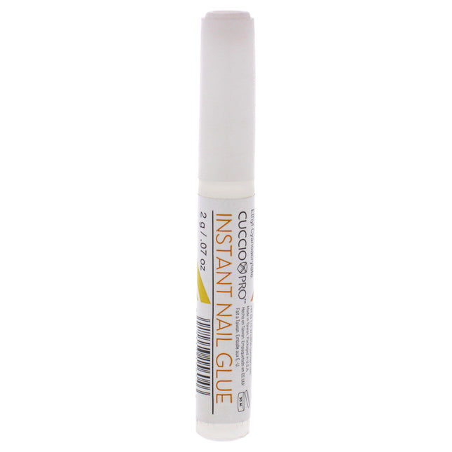 Cuccio Pro Instant Nail Glue for Women - Strong and Fast-Acting 0.07 oz Nail Glue