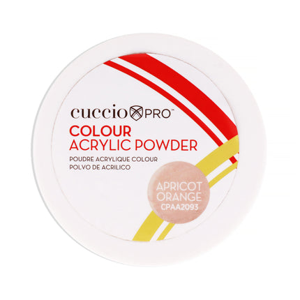 Cuccio PRO Colour Acrylic Powder in Apricot Orange for Women - 1.6 oz Acrylic Powder