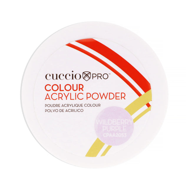 Cuccio PRO Wildberry Purple Colour Acrylic Powder for Women - 1.6 oz