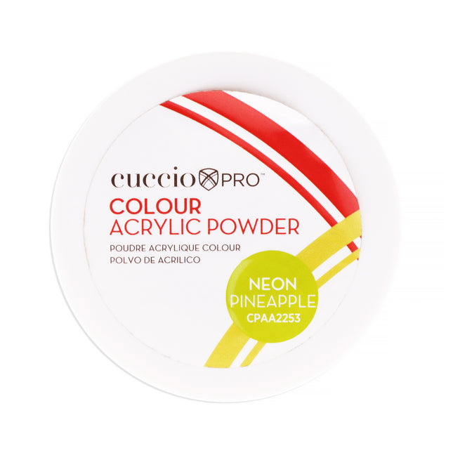 Cuccio PRO Neon Pineapple Colour Acrylic Powder - 1.6 oz for Women