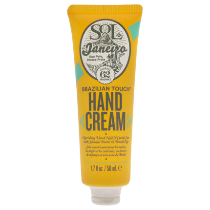 Sol de Janeiro Brazilian Touch Hand Cream for Unisex - 1.7 oz Cream - Moisturizing Hand Care