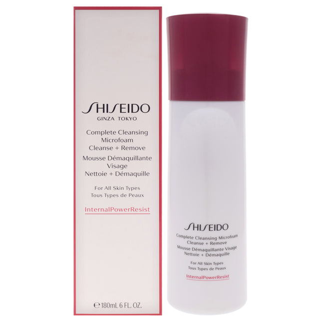 Shiseido Complete Cleansing Microfoam for Women - 6 oz Facial Cleanser