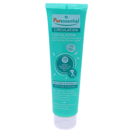 Puressentiel Circulation Moisturising Cooling Cream - 3.4 oz Cream for Unisex
