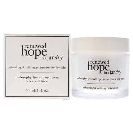 Philosophy Renewed Hope in a Jar Dry Skin Moisturizer for Unisex - 2 oz