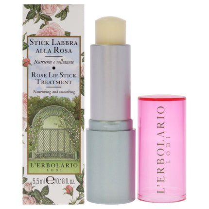 LErbolario Lip Stick Treatment - Rose Lip Treatment for Unisex 0.18 oz