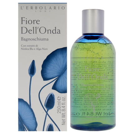 LErbolario Fiore DellOnda Shower Gel - 8.4 oz Unisex Body Wash for a Refreshing Shower Experience