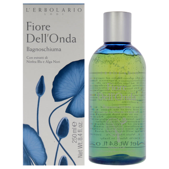 LErbolario Fiore DellOnda Shower Gel - 8.4 oz Unisex Body Wash for a Refreshing Shower Experience
