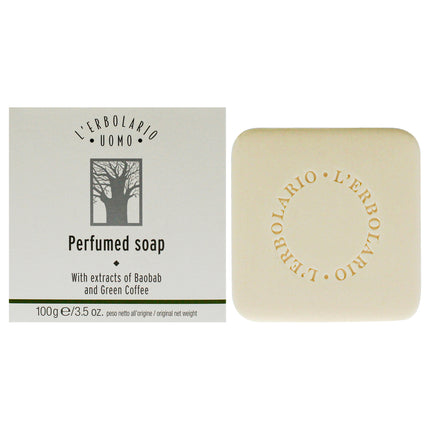 LErbolario Uomo Perfumed Soap for Men - 3.5 oz Divine Fragrance Soap