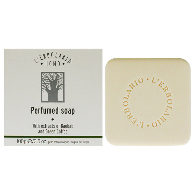 LErbolario Uomo Perfumed Soap for Men - 3.5 oz Divine Fragrance Soap