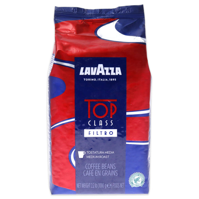 Lavazza Top Class Filtro Medium Roast Coffee Beans - 35.2 oz for Unisex