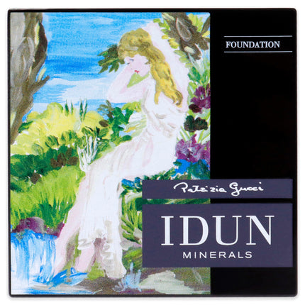 Idun Minerals Powder Foundation - 025 Siv for Women, 0.31 oz - Matte Finish Makeup