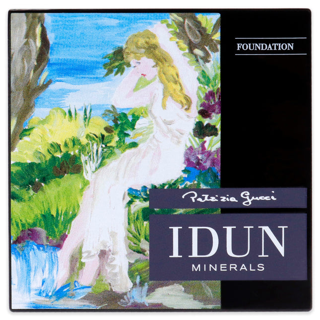 Idun Minerals Powder Foundation - 025 Siv for Women, 0.31 oz - Matte Finish Makeup