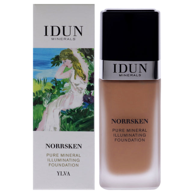Idun Minerals Norrsken Foundation - 214 Ylva for Women - 1 oz Foundation