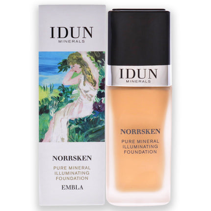 Idun Minerals Norrsken Foundation - 215 Embla for Women - 1 oz Foundation