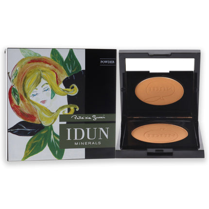 Idun Minerals Pressed Powder 535 Makalas for Women - 0.12 oz Powder