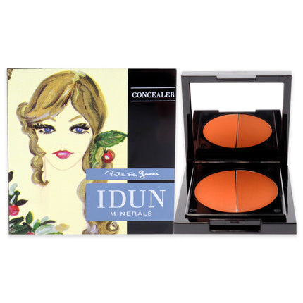 Idun Minerals Duo Concealer - Shade 023 Lavkoja for Women - 0.9 oz Concealer - Full Coverage Makeup Concealer