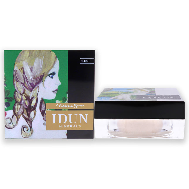 Idun Minerals Blush - 005 Hallon for Women - 0.18 oz Blush - Natural Mineral Makeup