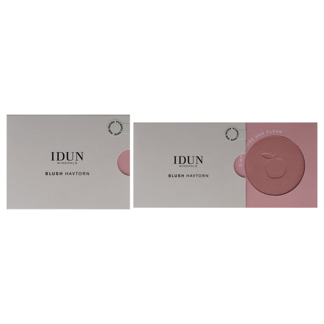 Idun Minerals Blush - 021 Havtorn for Women - 0.18 oz - Natural Rosy Glow