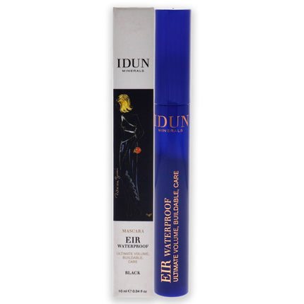 Eir Waterproof Mascara by Idun Minerals for Women - Long-Lasting 0.34 oz Mascara