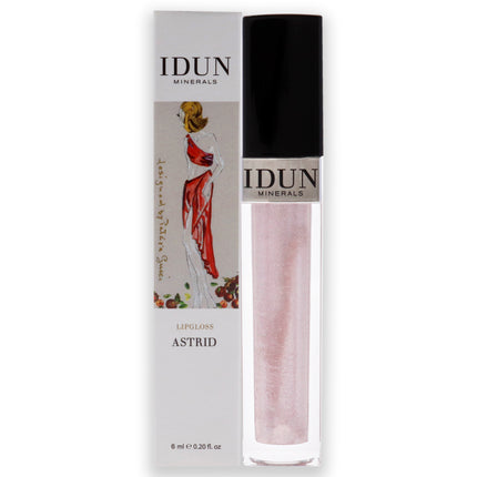Idun Minerals Lipgloss - 001 Astrid for Women - 0.2 oz Lip Gloss