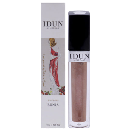 Idun Minerals Lipgloss - 018 Ronja for Women - 0.2 oz Lip Gloss