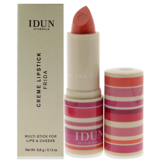 Idun Minerals Creme Lipstick in Frida - Moisturizing Lip Color for Women