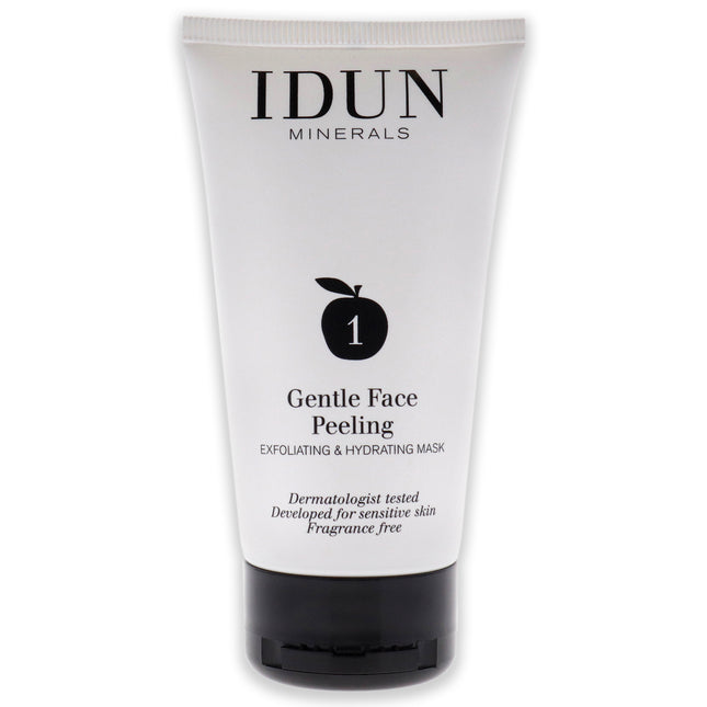 Idun Minerals Gentle Face Peeling - Exfoliating Mask for Soft, Smooth Skin