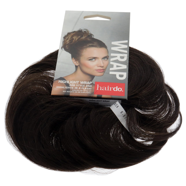 Dark Chocolate Highlight Wrap by Hairdo: Stylish Hair Accessory for Women