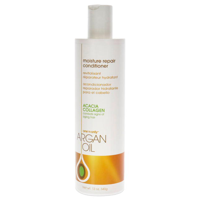 Argan Oil Moisture Repair Conditioner by One n Only for Unisex - 12 oz Conditioner - Ultimate Hydration for Strong, Healthy Hair