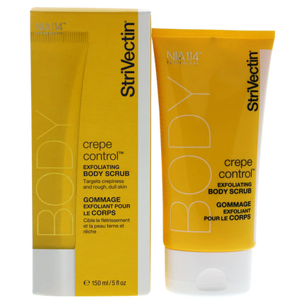 Strivectin Crepe Control Exfoliating Body Scrub - 5 oz Unisex Scrub for Smoother Skin