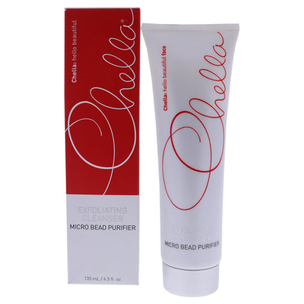 Chella Exfoliating Cleanser Micro Bead Purifier for Women - 4.5 oz, Gentle Face Cleanser for Smooth Skin