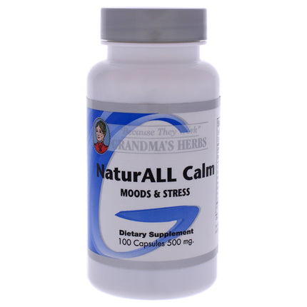Grandmas Herbs NarurAll Clam Capsules for Unisex - 100 Count Dietary Supplement