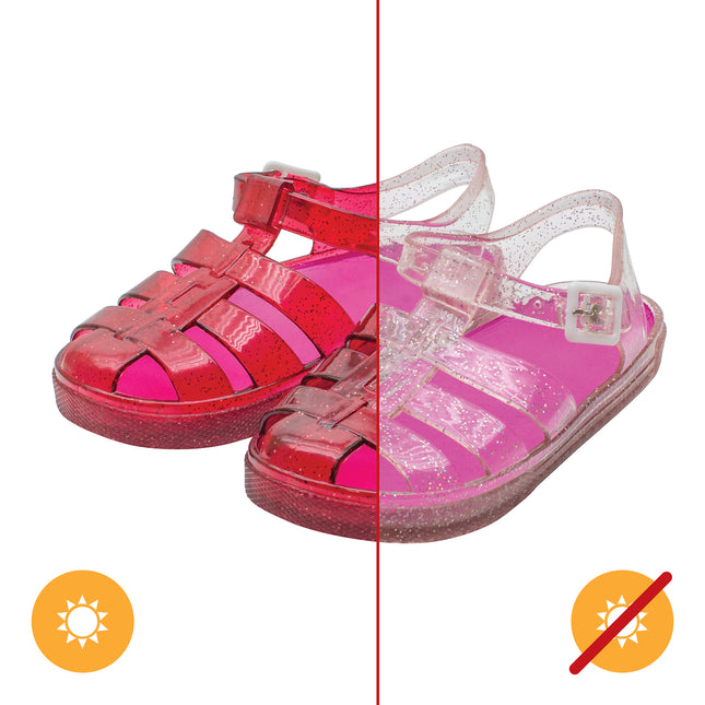 DelSol Gladiator Girl Jellies Sandal in Pink for Kids - Trendy and Stylish Kids Sandals