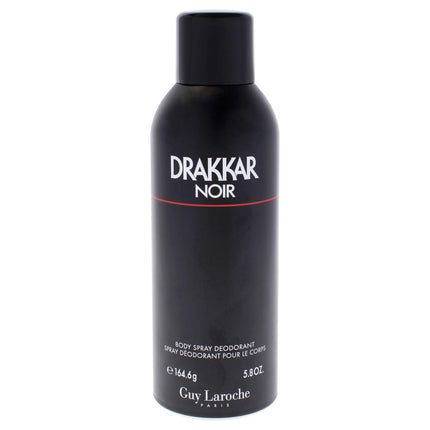 Drakkar Noir by Guy Laroche for Men - 6 oz Body Spray | Classic Men's Fragrance