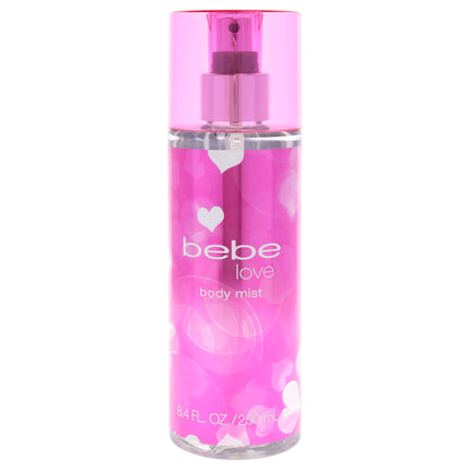 Bebe Love by Bebe for Women - 8.4 oz Body Mist - Fragrance Spray for Women