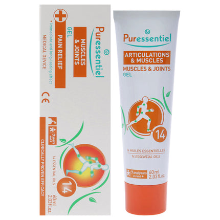 Puressentiel Articulations and Muscles Gel - 2.03 oz Gel for Unisex