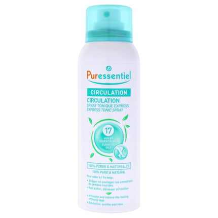 Puressentiel Circulation Spray: Natural Relief for Improved Circulation - 3.4 oz Spray