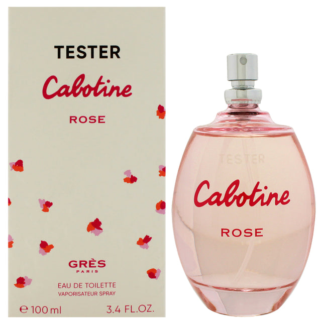 Cabotine Rose by Parfums Gres for Women - 3.4 oz EDT Spray - Floral Fragrance for Her