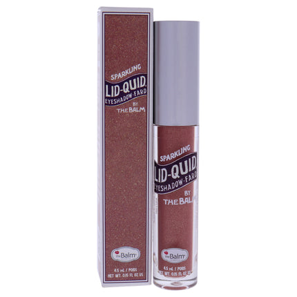 Get Glamorous with Lid-Quid Sparkling Liquid Eyeshadow - Bellini by the Balm - 0.15 oz Eye Shadow for Women