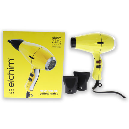 Elchim 3900 Healthy Ionic Hair Dryer - Yellow Daisy - Unisex Hair Dryer