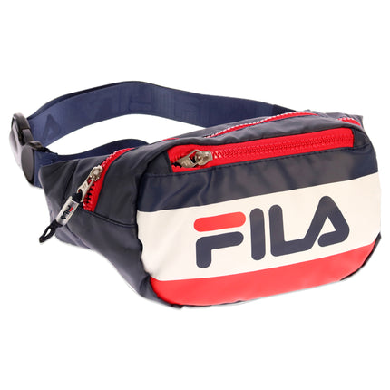 Fila Men's Hunts Waist Bag in Navy-Red-White: Stay Stylish and Organized on the Go