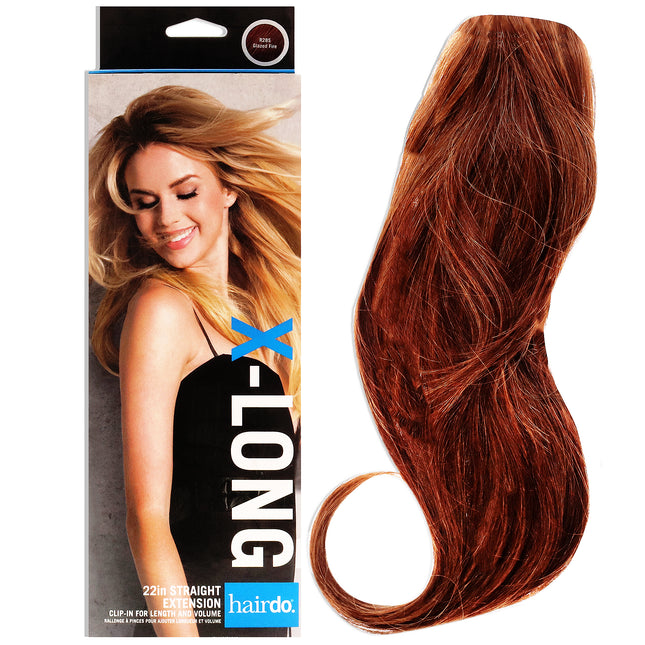 Hairdo Straight Extension Kit - R28S Glazed Fire 22 Inch Hair Extension for Women