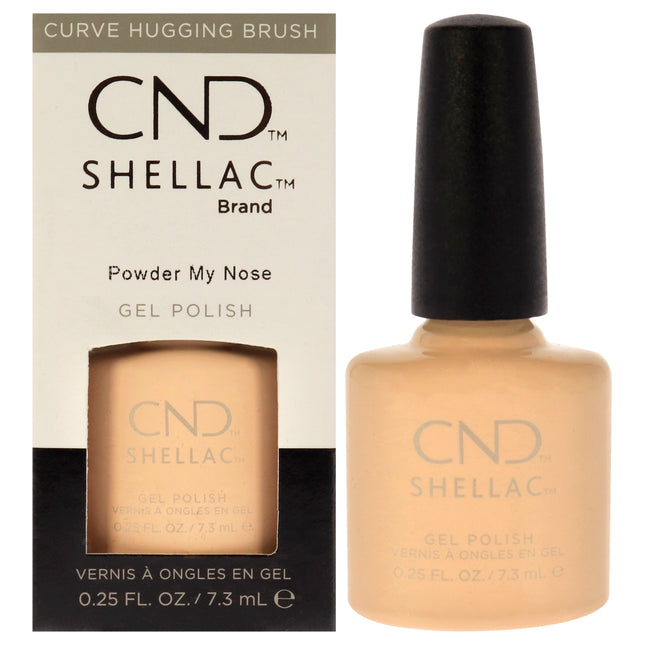 CND Shellac Nail Color in Powder My Nose: 0.25 oz Nail Polish for Women