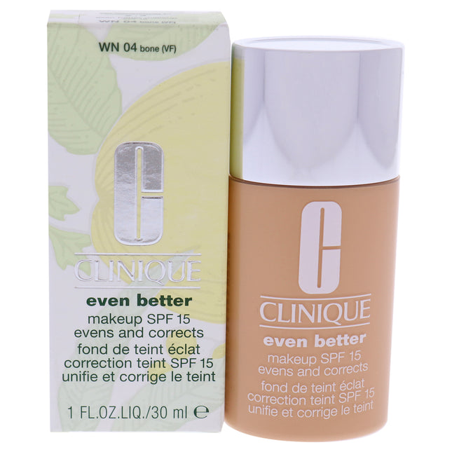 Clinique Even Better Makeup SPF 15 - WN 04 Bone Foundation for Women - 1 oz