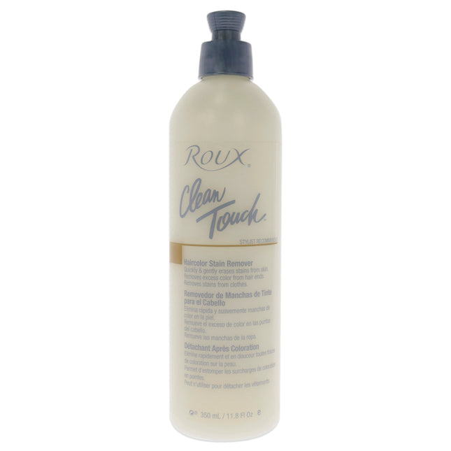 Clean Touch Haircolor Stain Remover by Roux for Unisex - 11.8 oz - Stain Remover for Haircolor Stains