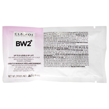 Clairol Basic White 2 Plus Powder Lightener for Unisex - 1 oz Lightener