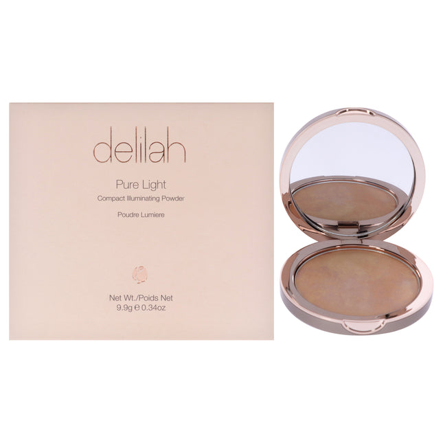 Delilah Pure Light Compact Illuminating Powder - Aura for Women - 0.34 oz Powder